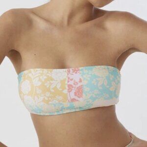 O'Neill Olivia Dreamland Printed Bandeau Bikini Top